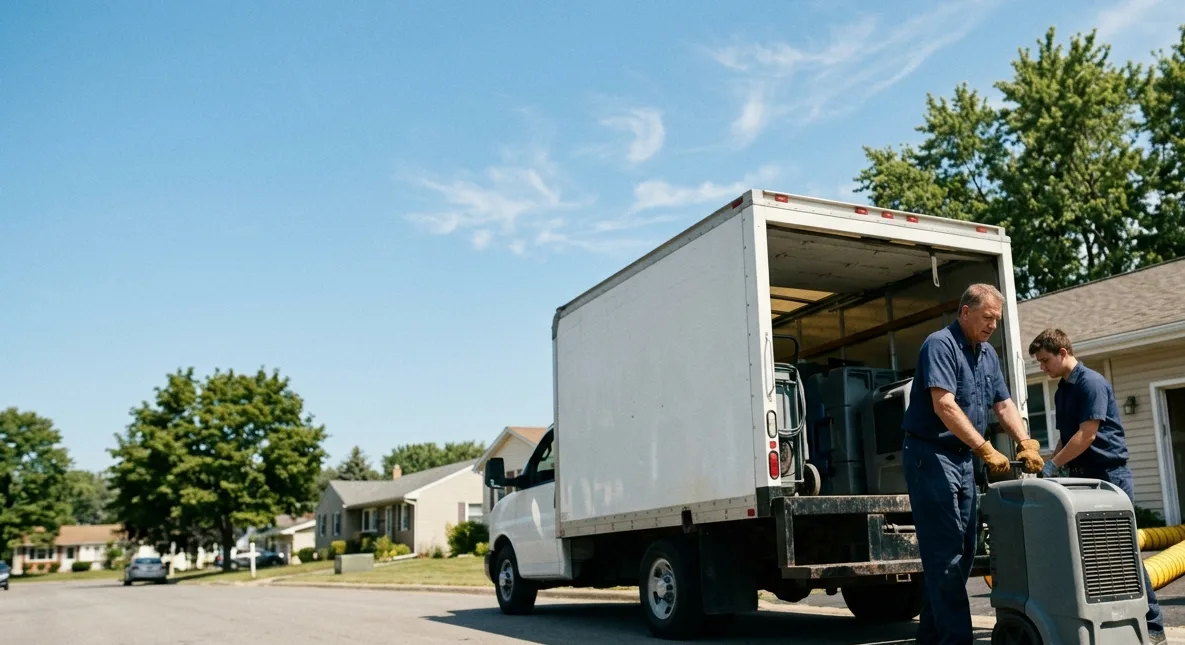 Water Damage Cleanup in New Albany, IN near me